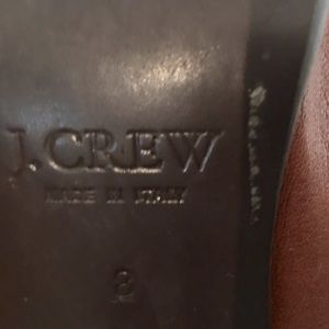 Brown Letter boots size 8